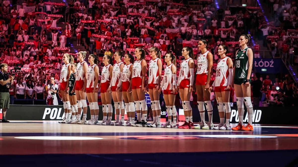 Poland vs. Italy. Who won? Women's Volleyball Nations League match results.
