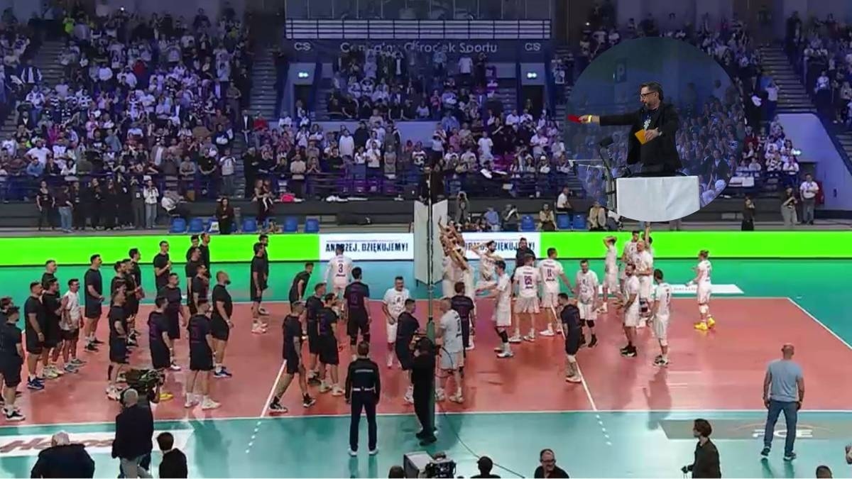 Multitud en el campo, Bednaruk como árbitro. Loco final del último partido de Andrzej Wrona (VIDEO)