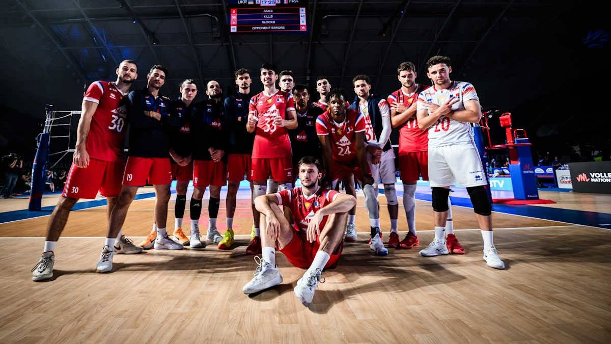 Voleybol Milletler Ligi: Fransa - Slovenya. Canlı yayın ve canlı skor