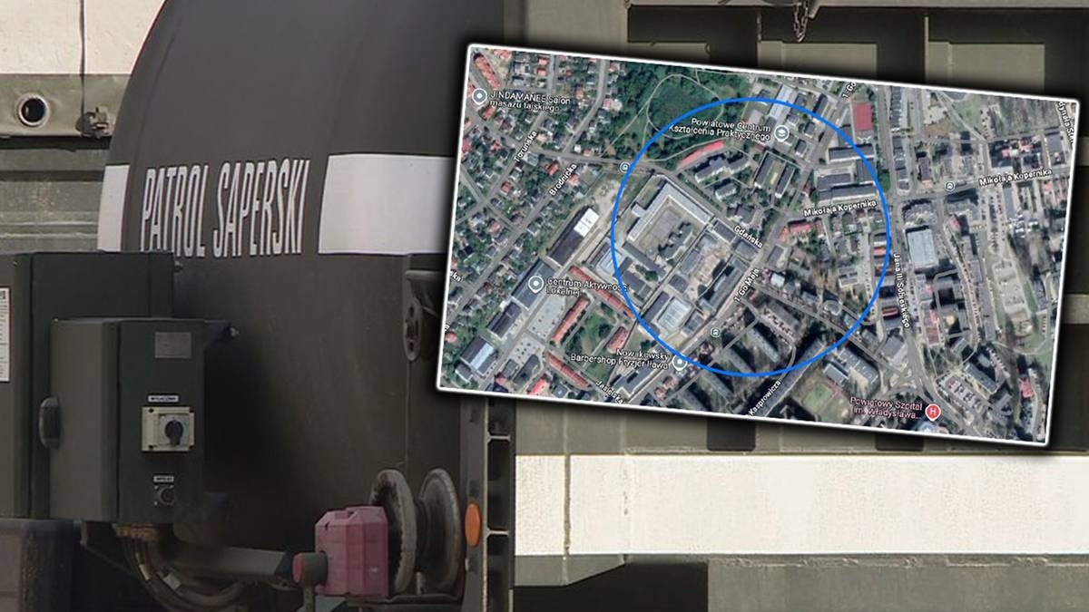 Gevaarlijke ontdekking in Iława. Bewoners opgeroepen te evacueren