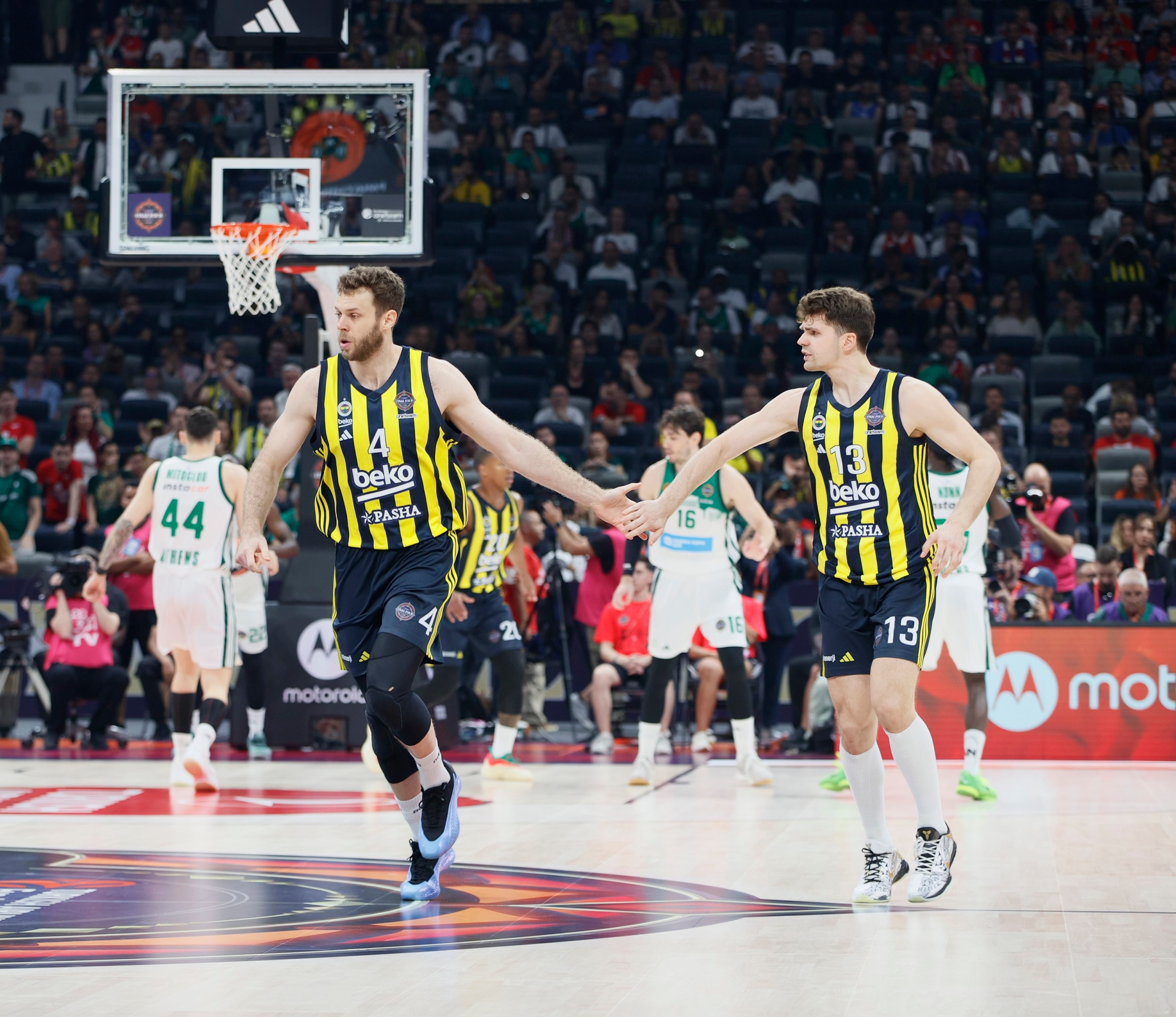 Fenerbahçe sur le terrain pour la coupe de l'Euroligue THY