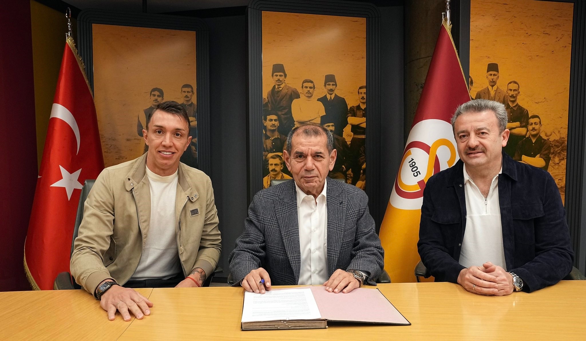 Galatasaray podpisuje protokół współpracy z drużyną Fernando Muslery