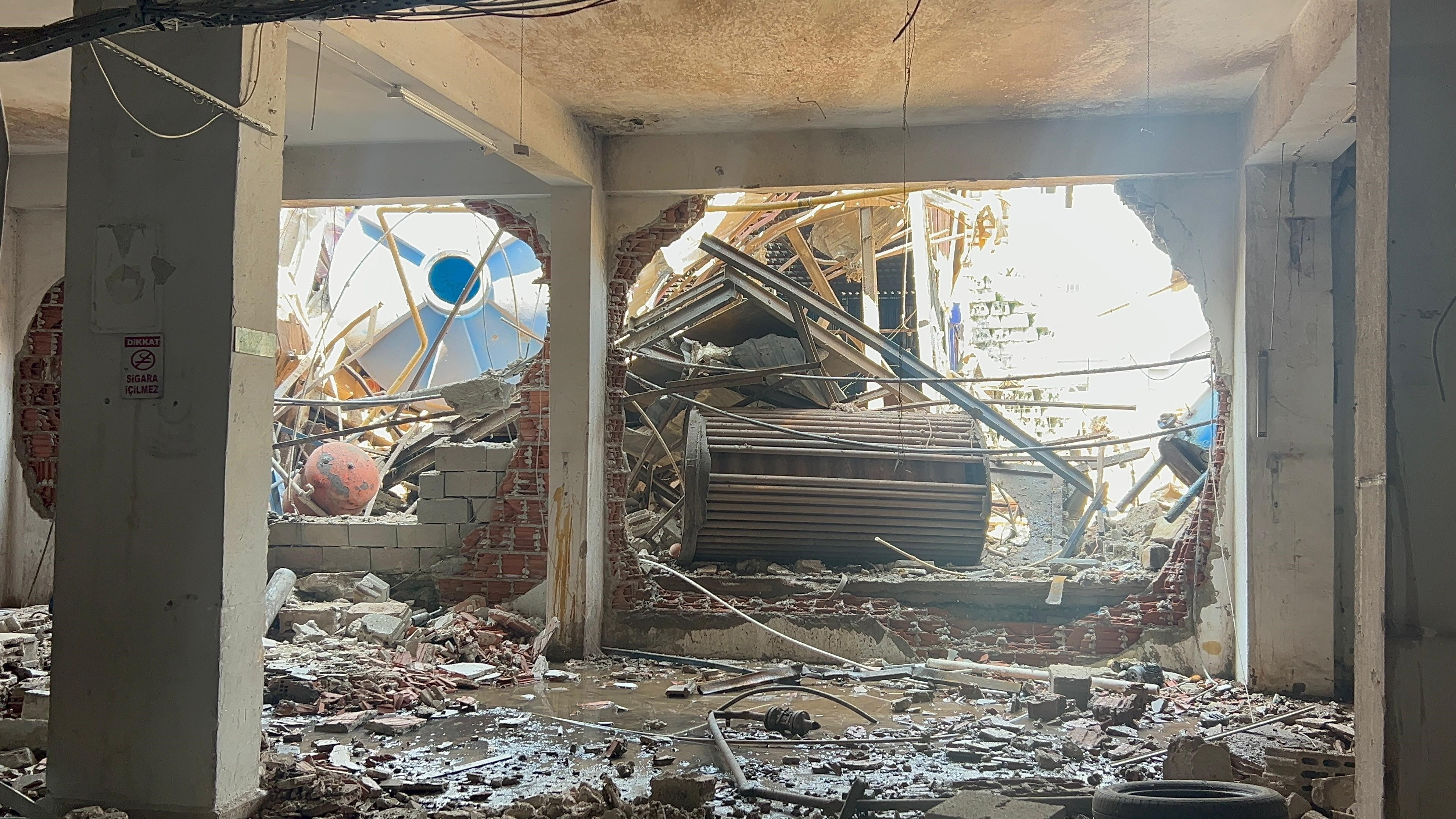 Stoomketel van werkplaats ontplofte in Güngören