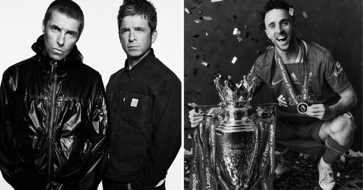 Oasis dedica canción al delantero del Liverpool Diogo Jota, fallecido en accidente