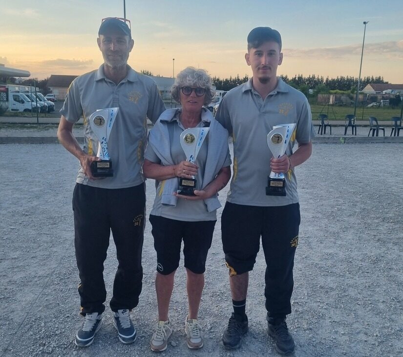 Campeonato Departamental Triple Mixto: Los Bragards del P.38 se coronaron