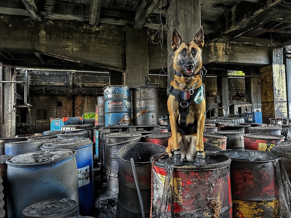 Canine urbex, a duo passion