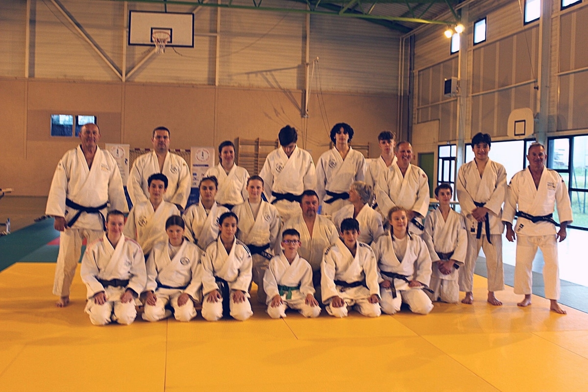 Entrenamiento y exámenes para judokas