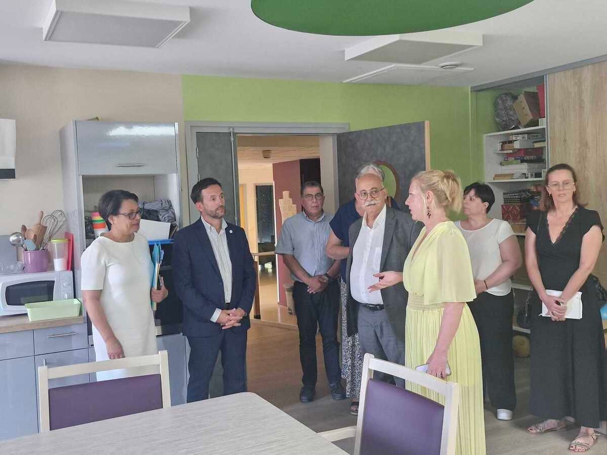 Hitzewelle: Behördenbesuch vor Ort