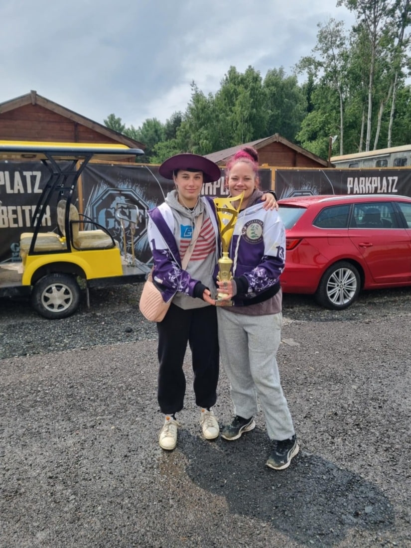 Paintball: Bragarde Victoria Devillers brilla en la República Checa