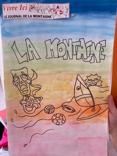 Uma nova vida para o jornal “Vivre ici” em La Montagne