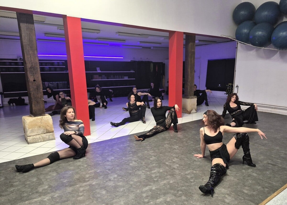 A dance studio at the Maison des Associations
