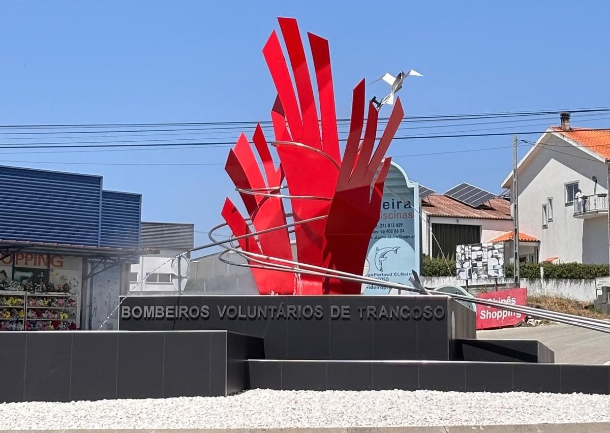 Trancoso – Inauguration of the Volunteer Firefighters Roundabout
