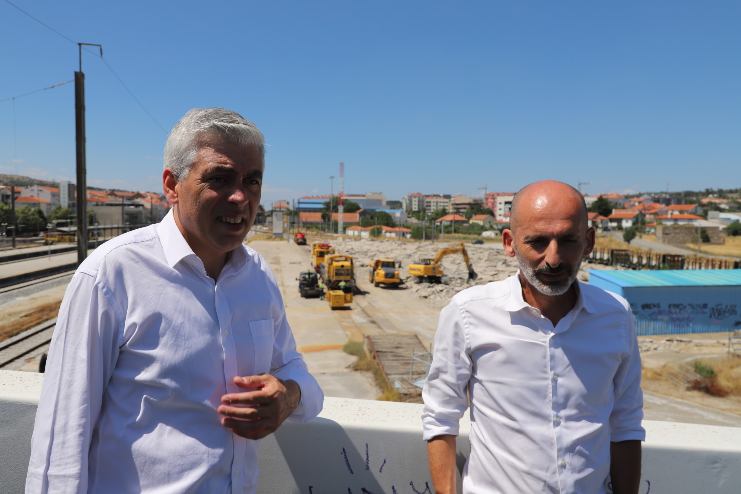 Sono iniziati i lavori di costruzione del porto secco di Guarda