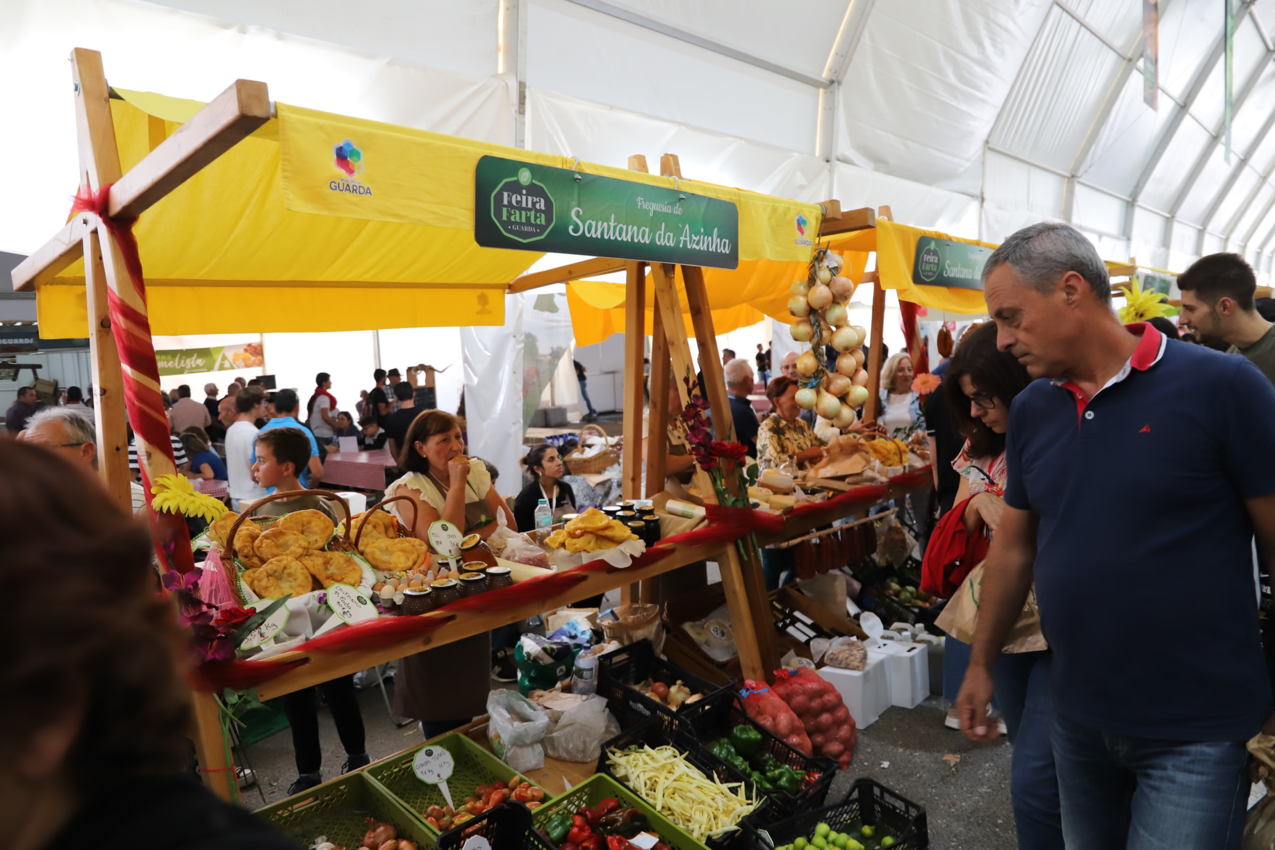 Feira Farta rassemble les produits, la culture, la gastronomie et la tradition des paroisses de la municipalité de Guarda