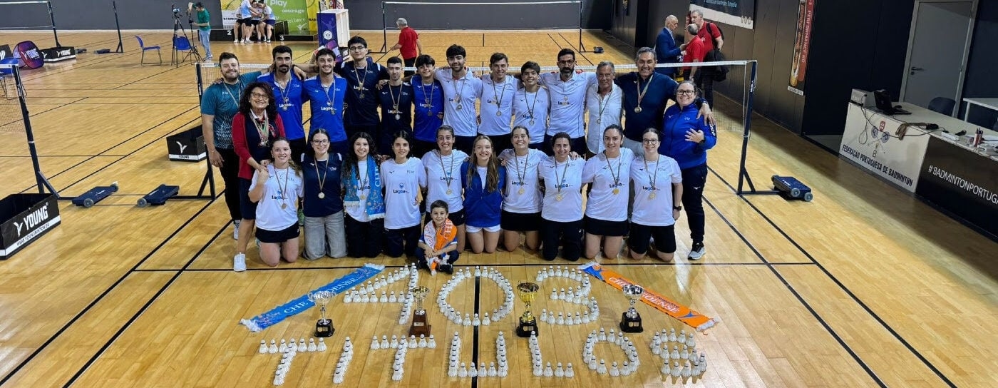 Lagoa prijst nieuwe historische prestatie van ACD CHE Lagoense in badminton