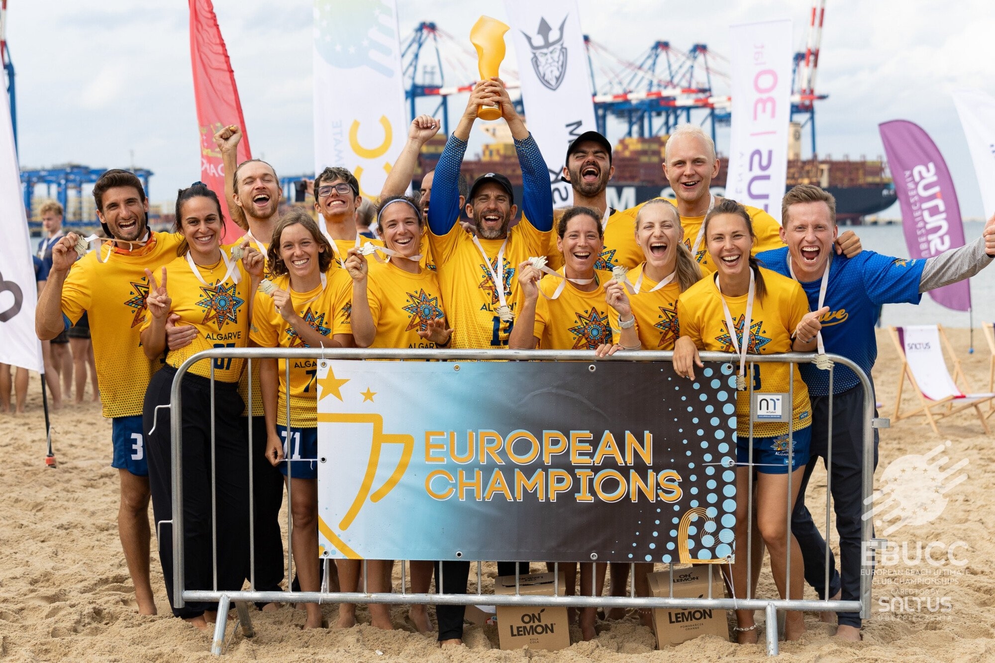 CPUP conquista ouro em Ultimate Frisbee de Praia