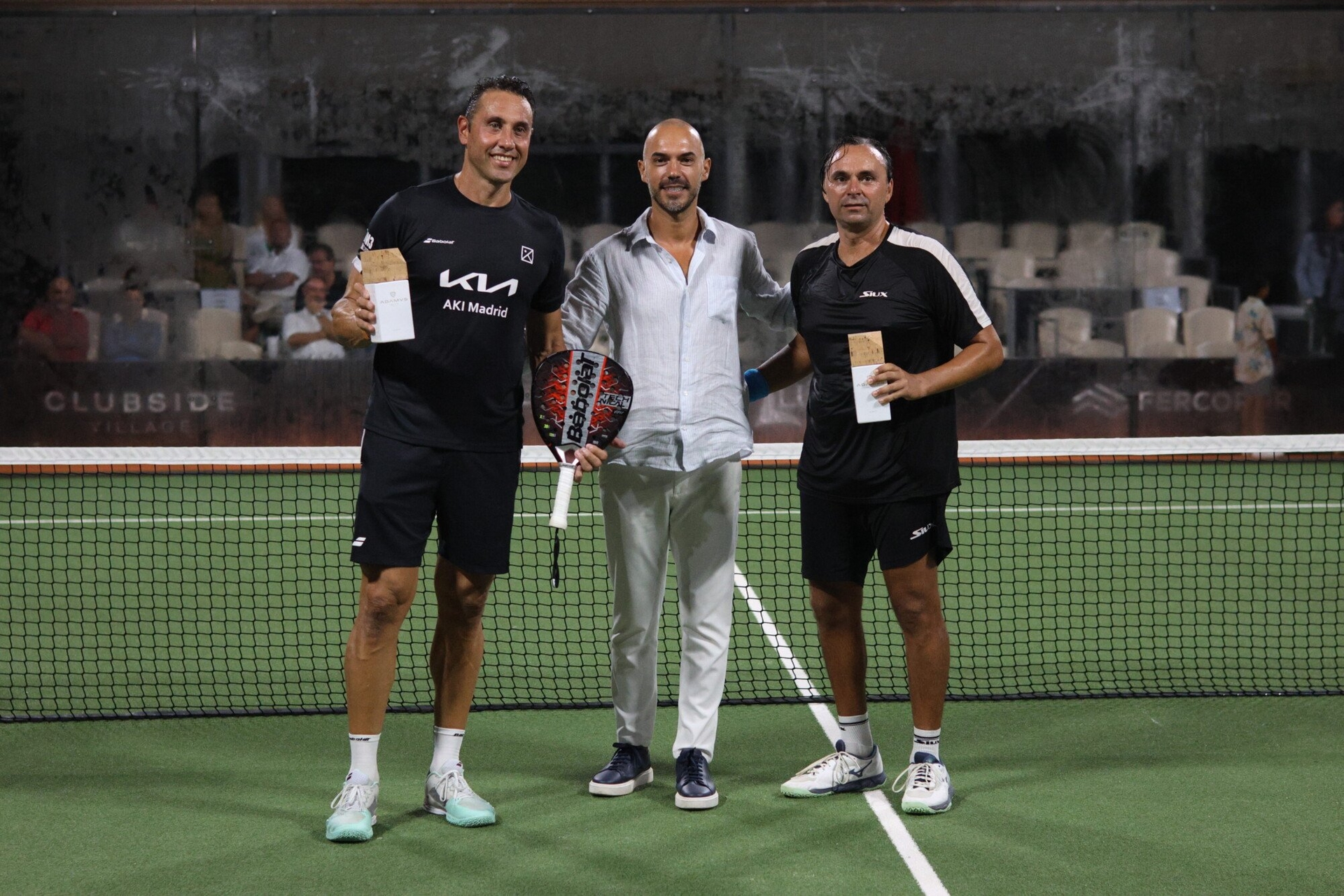 Fernando Belasteguin en Chico Gomes zijn padelkampioenen in Vilamoura