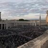 A first round of voting at the start of the conclave did not produce the required majority for a new pope.