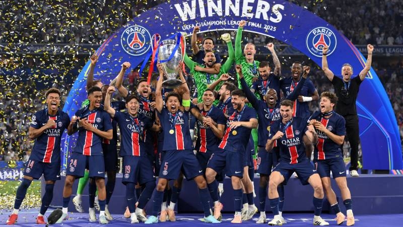 Paris Saint-Germain wint de Champions League!