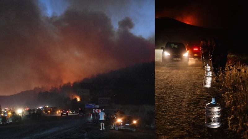 Actress Elçin Sangu calls for help for the fires: The people of Izmir are under threat, we are desperately waiting to be burned, do something now!