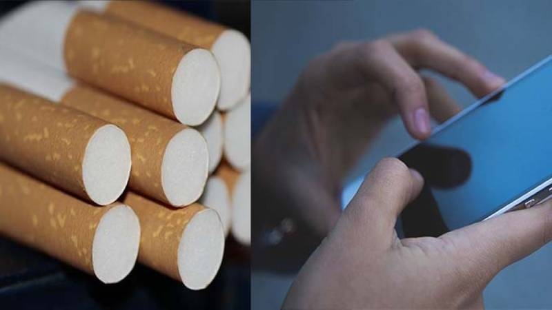 Se redefinen las tasas del Impuesto a los Consumos Especiales (ICE) para cigarrillos y teléfonos móviles.