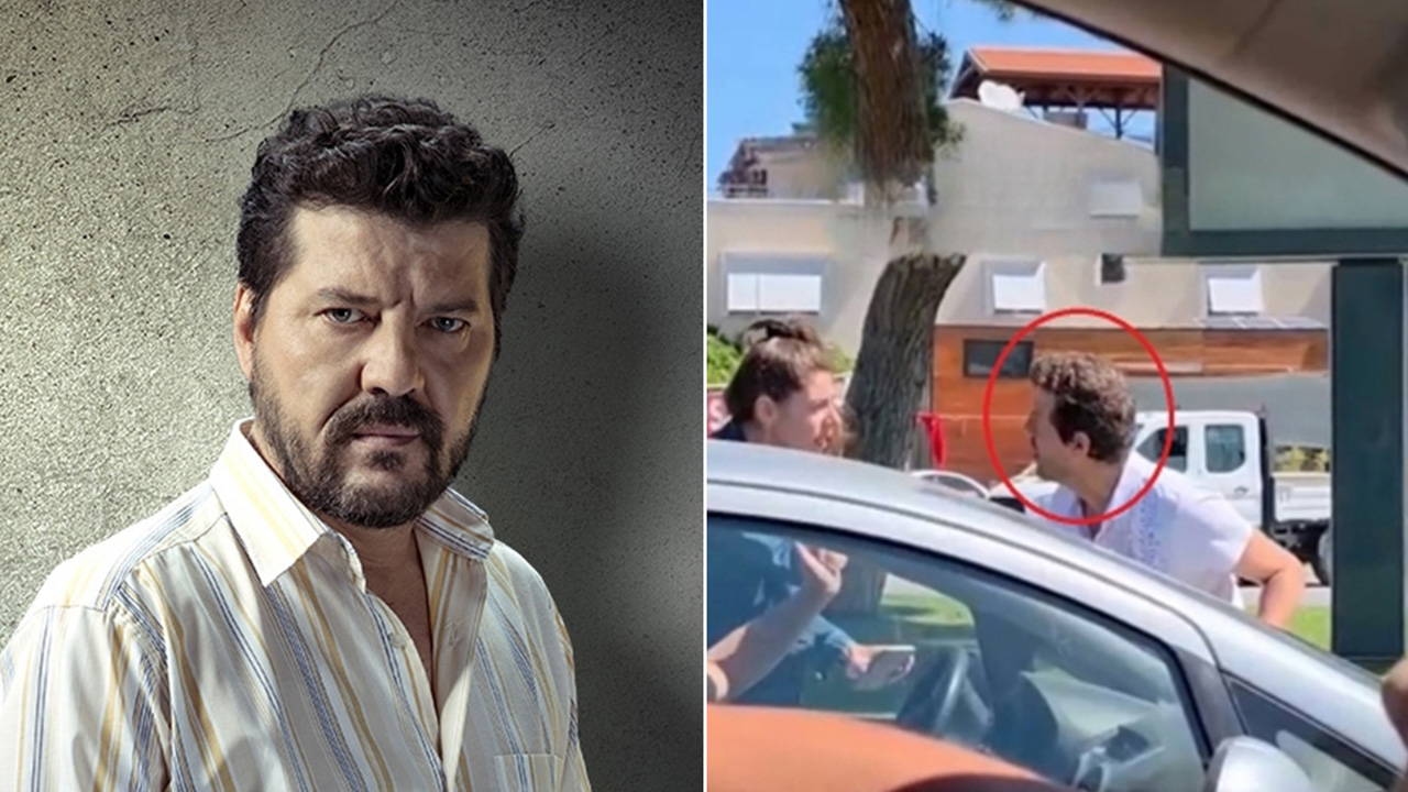 İlker Aksum a fait une dépression nerveuse dans la circulation : il a insulté le conducteur avec lequel il se disputait