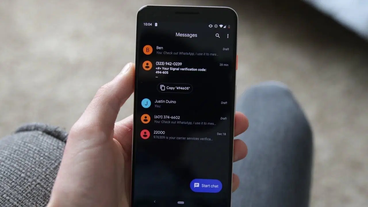 Google aumentará la seguridad de la app Mensajes