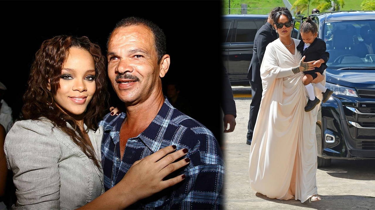 Rihanna nahm an der Beerdigung ihres Vaters Ronald Fenty in Barbados teil