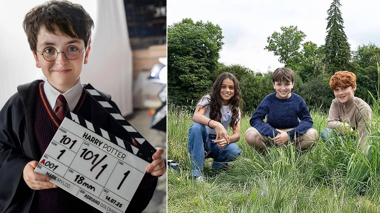 The first frame from the new Harry Potter series has arrived!