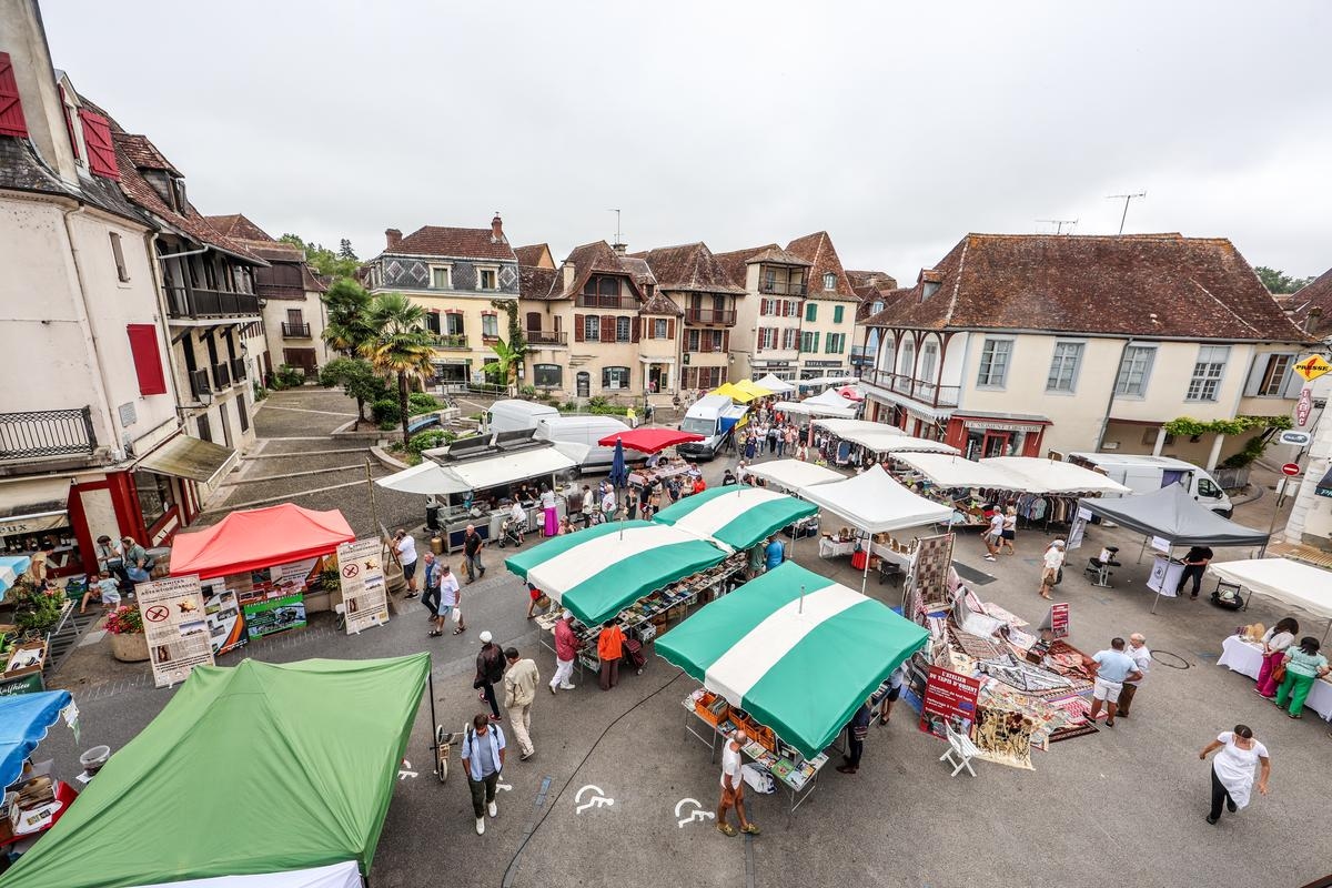 Salies-de-Béarn in the running for the title of the most beautiful market in France