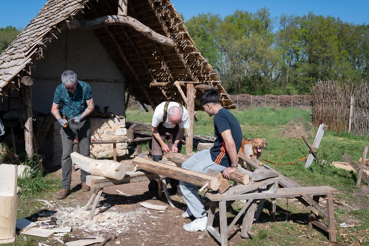 Férias em Gironde: mergulhe na história dos construtores com o canteiro de obras medieval de Guyenne