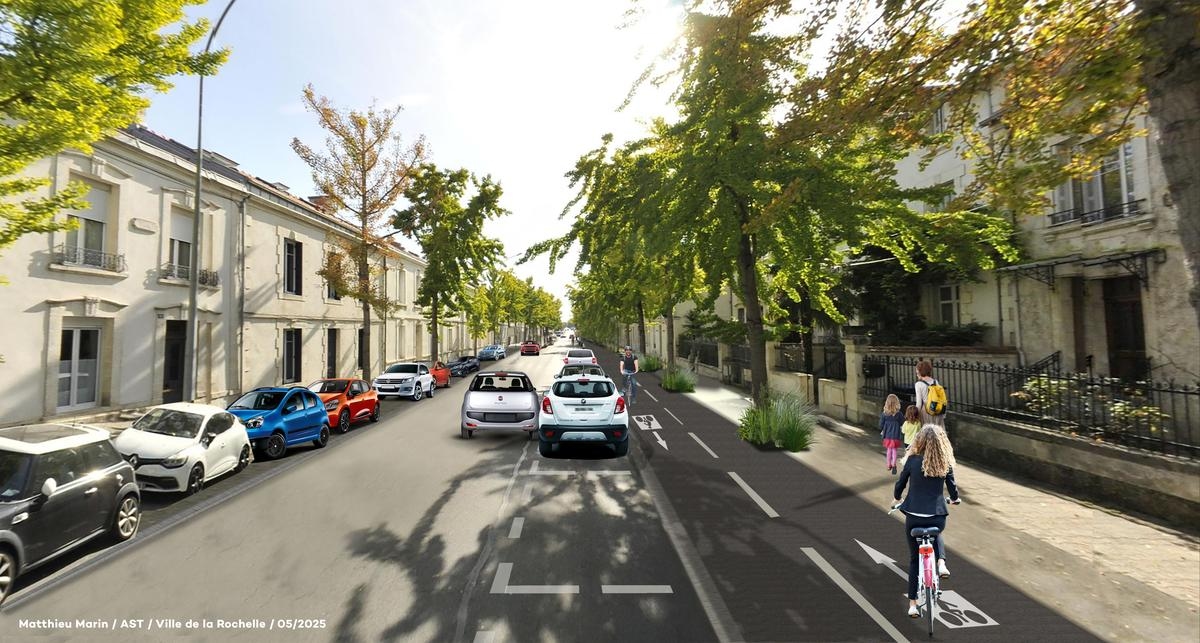 La Rochelle: One year after the tragedy on Avenue Coligny, a cycle path project approved by the municipality