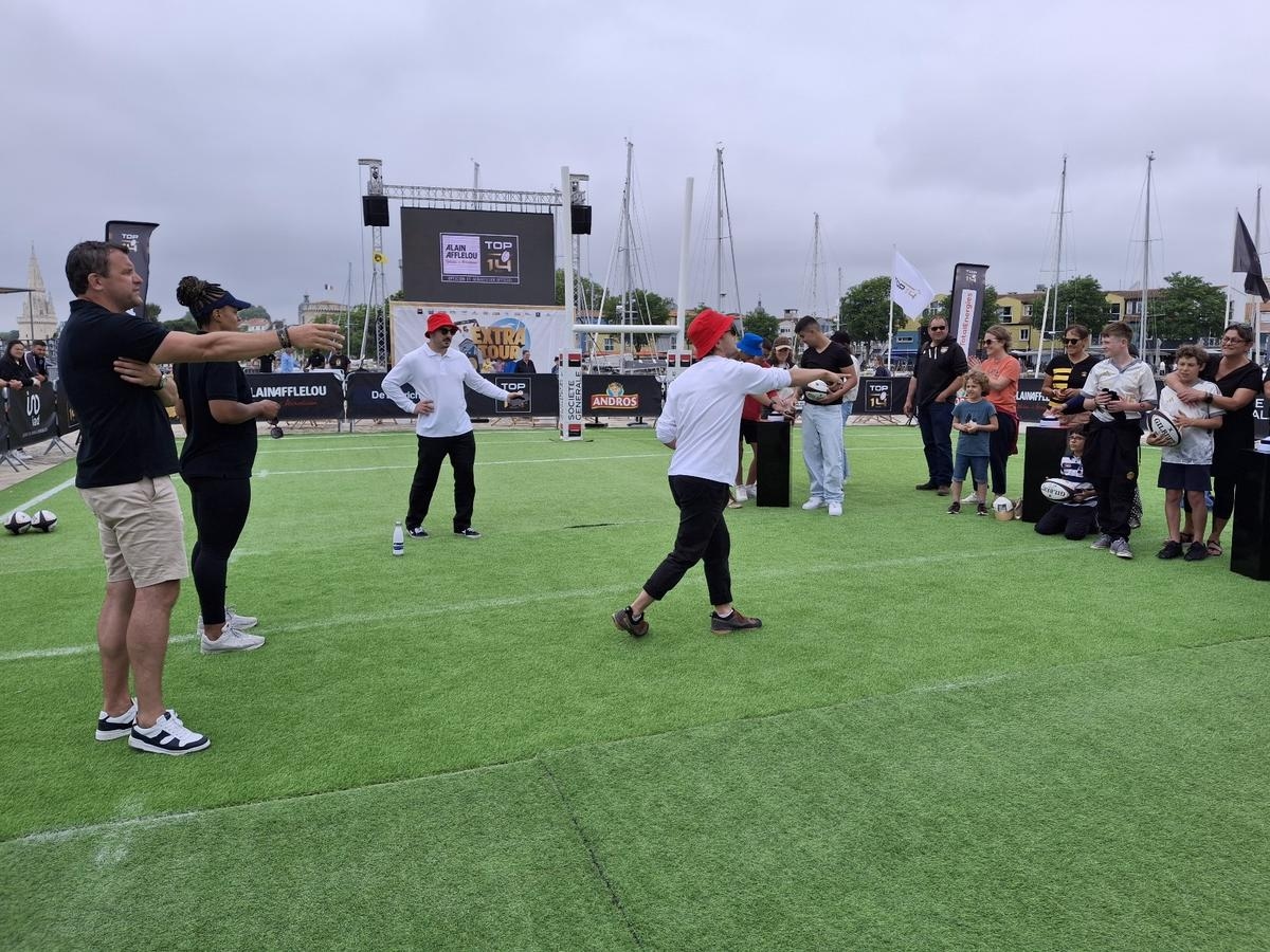 Die Top 14 präsentieren sich und unterhalten das Publikum diesen Samstag in La Rochelle