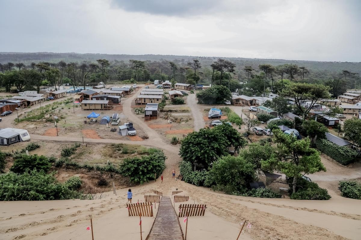 Duna de Pilat: "Hay que hacer la temporada", dos de los tres campings pueden reabrir, pero sujetos a condiciones laborales.