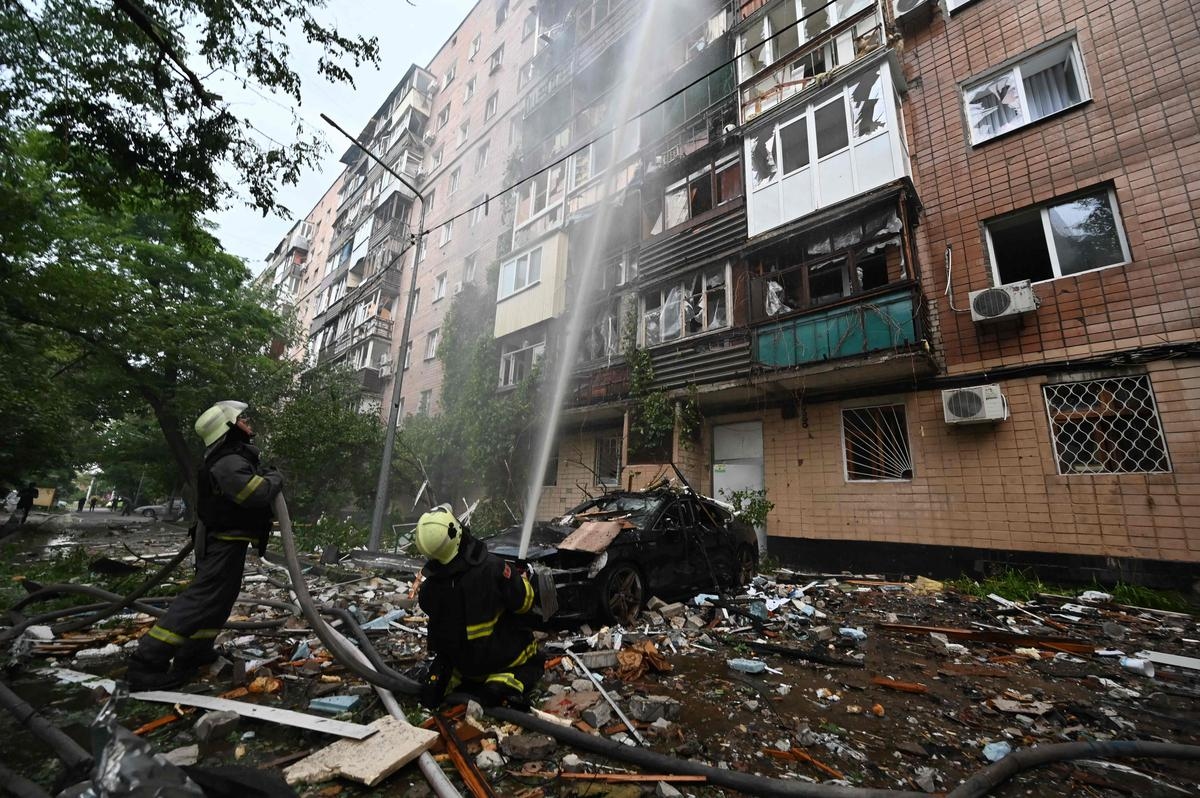 Guerre en Ukraine : un mort dans un bombardement russe sur la région de Dnipropetrovsk