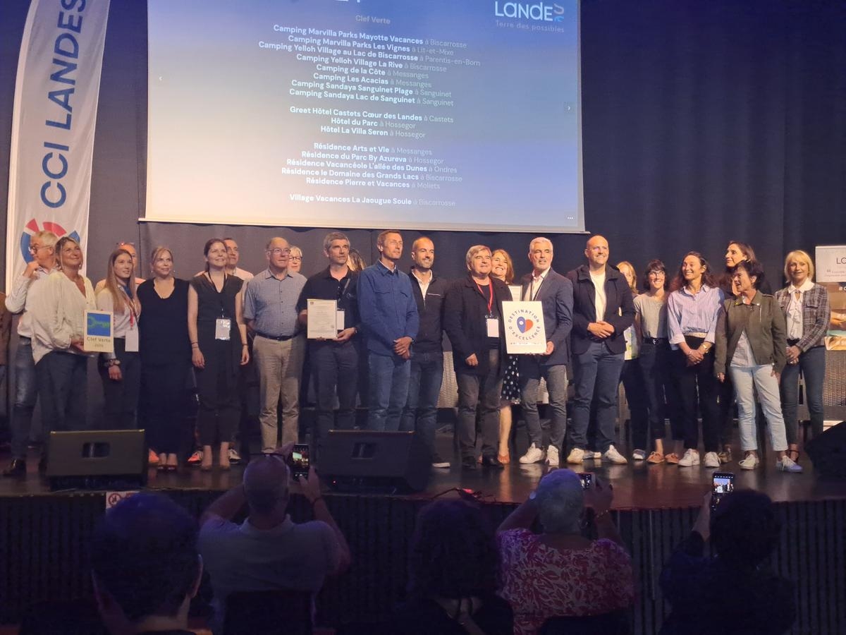 Awards and labels for Landes tourism professionals