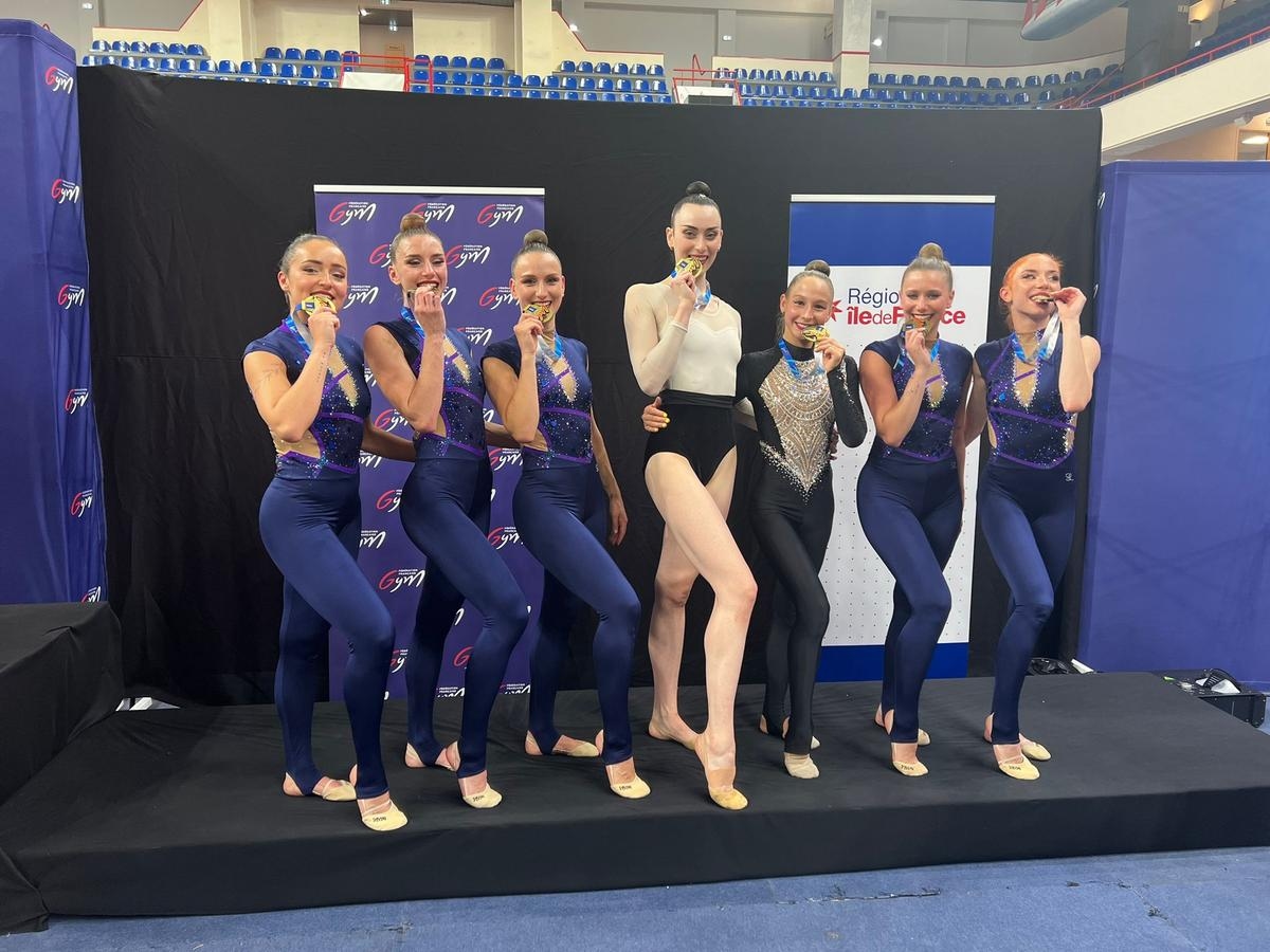 Rhythmic Gymnastics. "We didn't expect it at all": Villenave-d'Ornon wins bronze at the French Championships