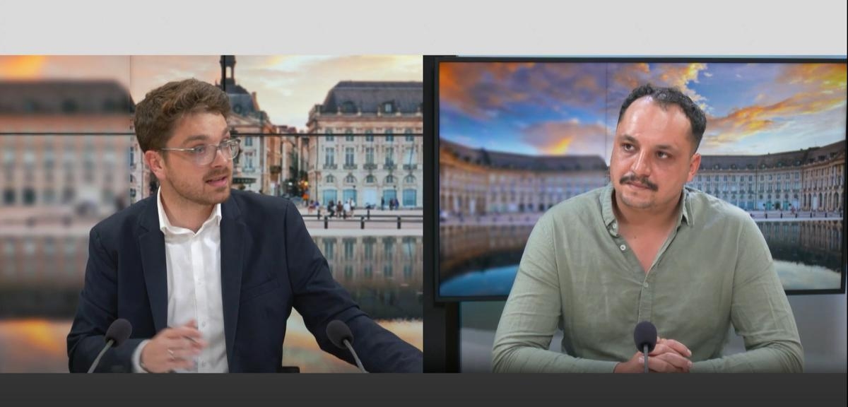 Gazze'ye Özgürlük Filosu: La France Insoumise Bordeaux lideri Nordine Raymond, TV7'deki Editör Ekibinin konuğu
