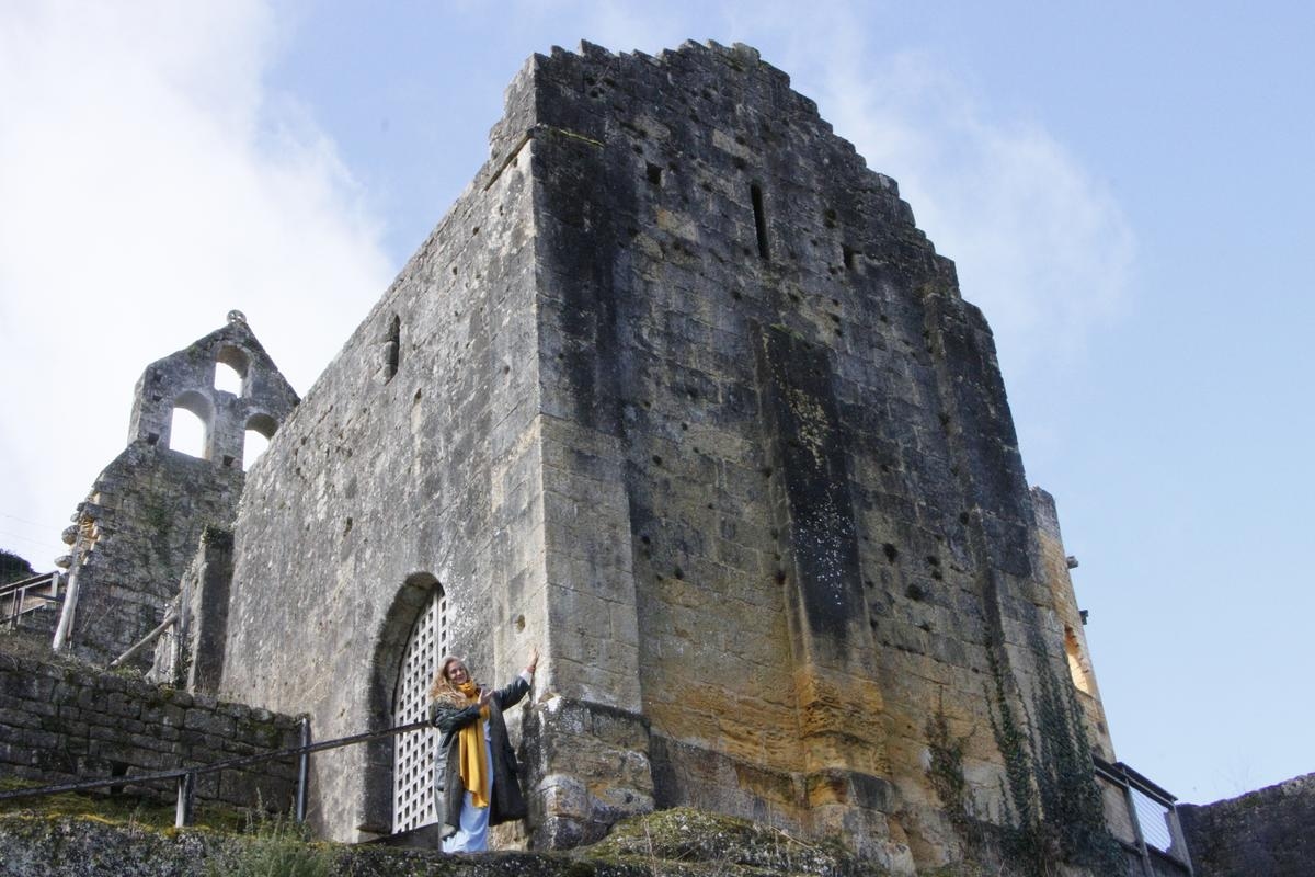 Schwarzes Périgord: Die Heritage Foundation unterstützt die alte Kapelle des Château de Commarque