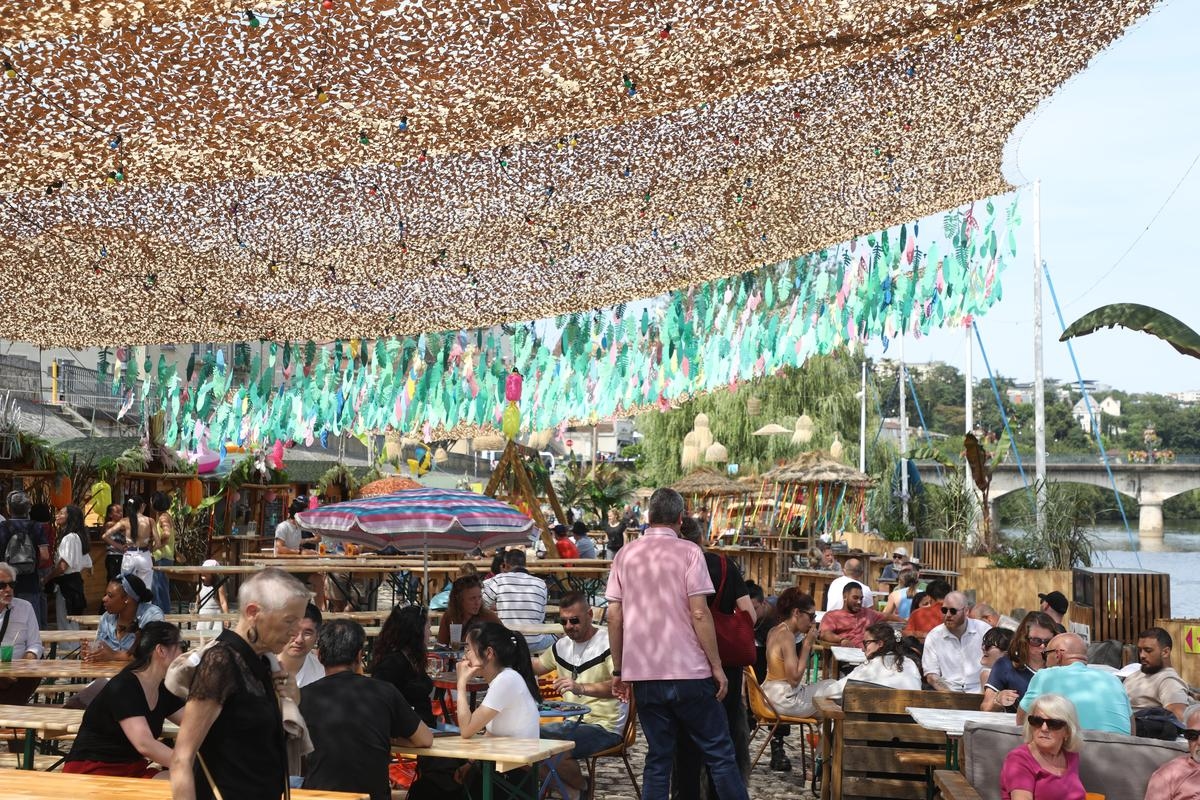 Em Périgueux, um animado “verão no cais”, com novidades