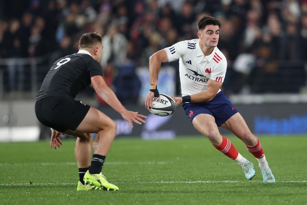 All Blacks - France XV: De Blues lijden derde nederlaag in laatste testwedstrijd