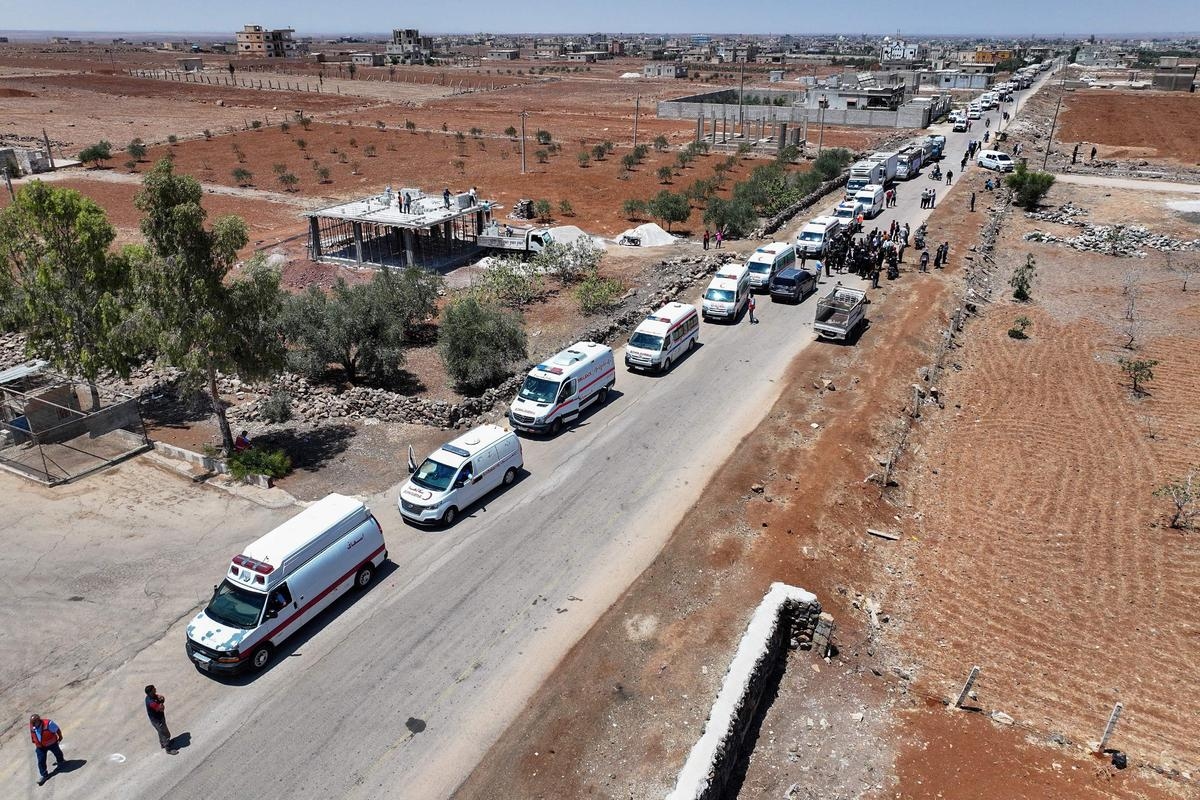 Syrie : un premier convoi d’aide humanitaire arrive à Soueida après les violences qui ont fait plus de 1 100 morts
