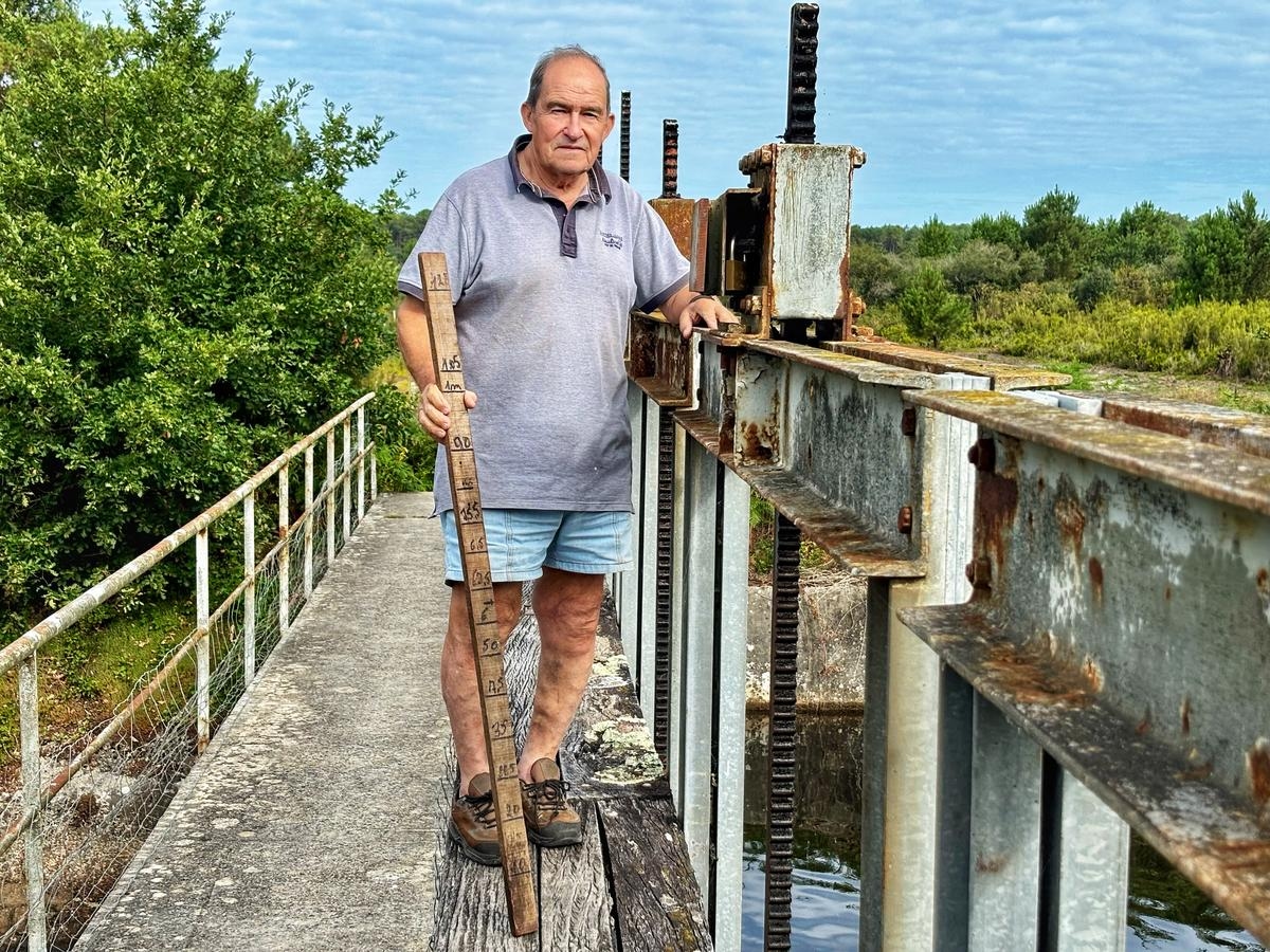 Op weg naar het Canal des Étangs in de Gironde (4/6): de dagelijkse rondleiding van Robert Laubian, sluiswachter gedurende zesendertig jaar
