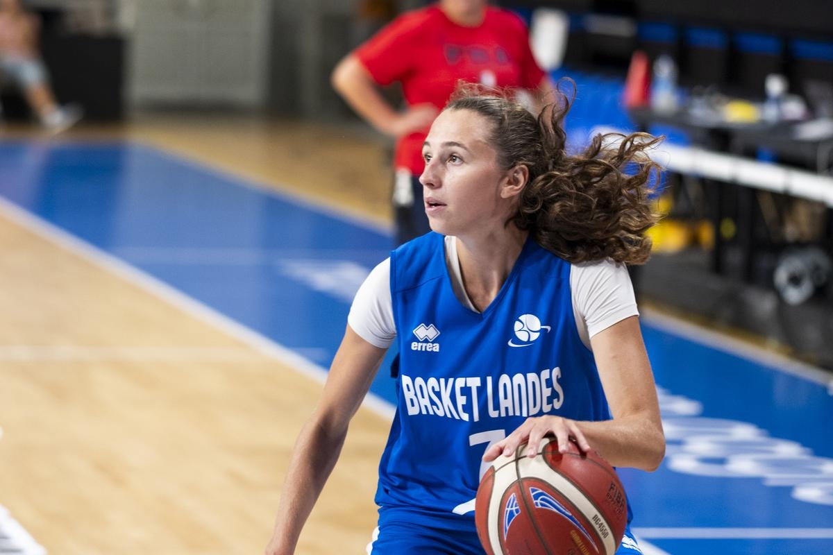 Basket Landes. “A lot of desire to discover everything”: Camille Droguet, sharp legs and ambition