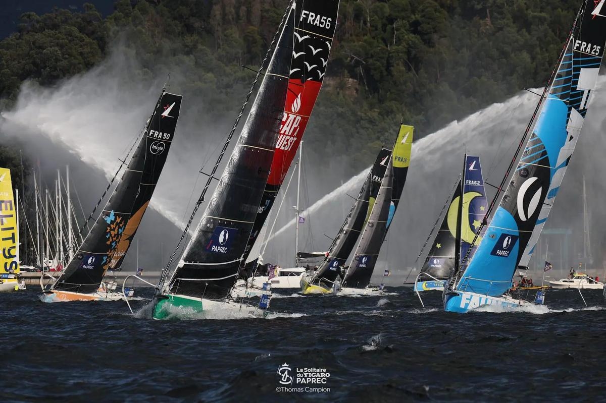 Парусный спорт (Solitaire du Figaro): Алексис Томас (CEV La Rochelle) выигрывает Paprec Trophy на третьем этапе