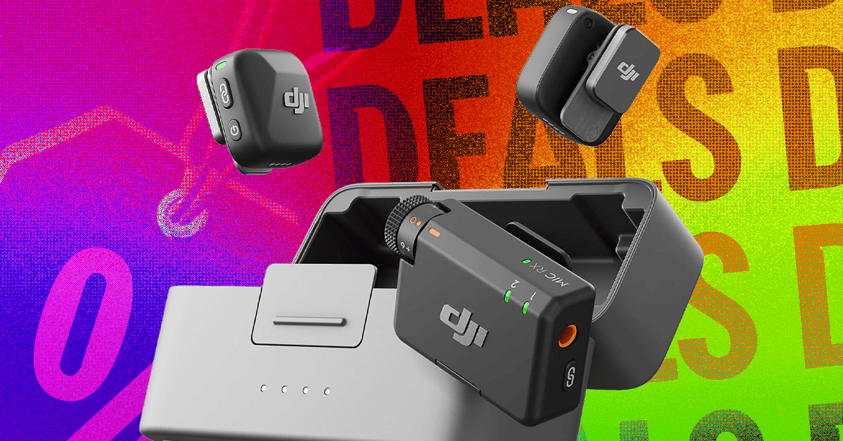 Economize US$ 60 no kit DJI Mic Mini — o preço cai para apenas US$ 109 hoje