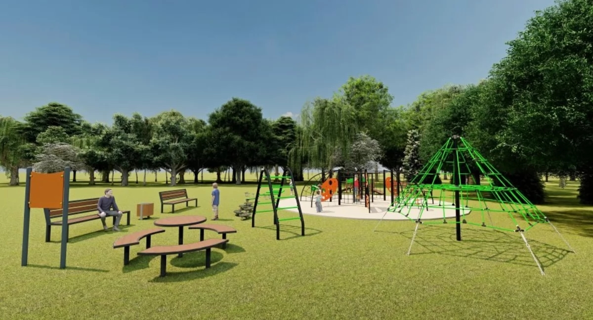 Nieuwe speeltuin en modernisering van Orlik