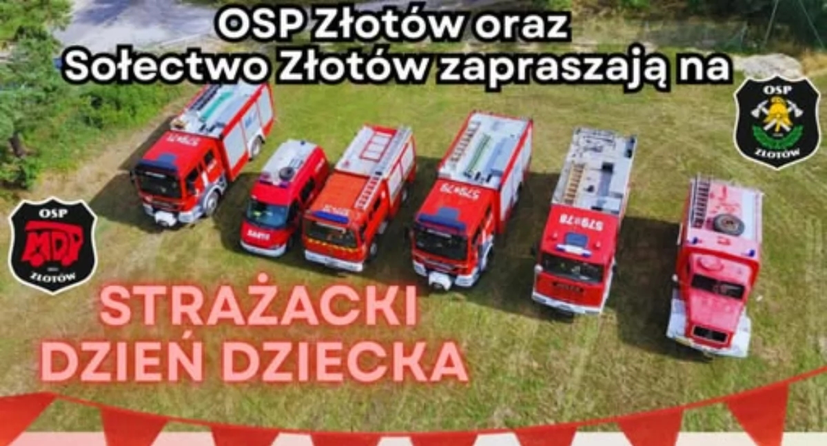 Día del Niño de los Bomberos en Złotów