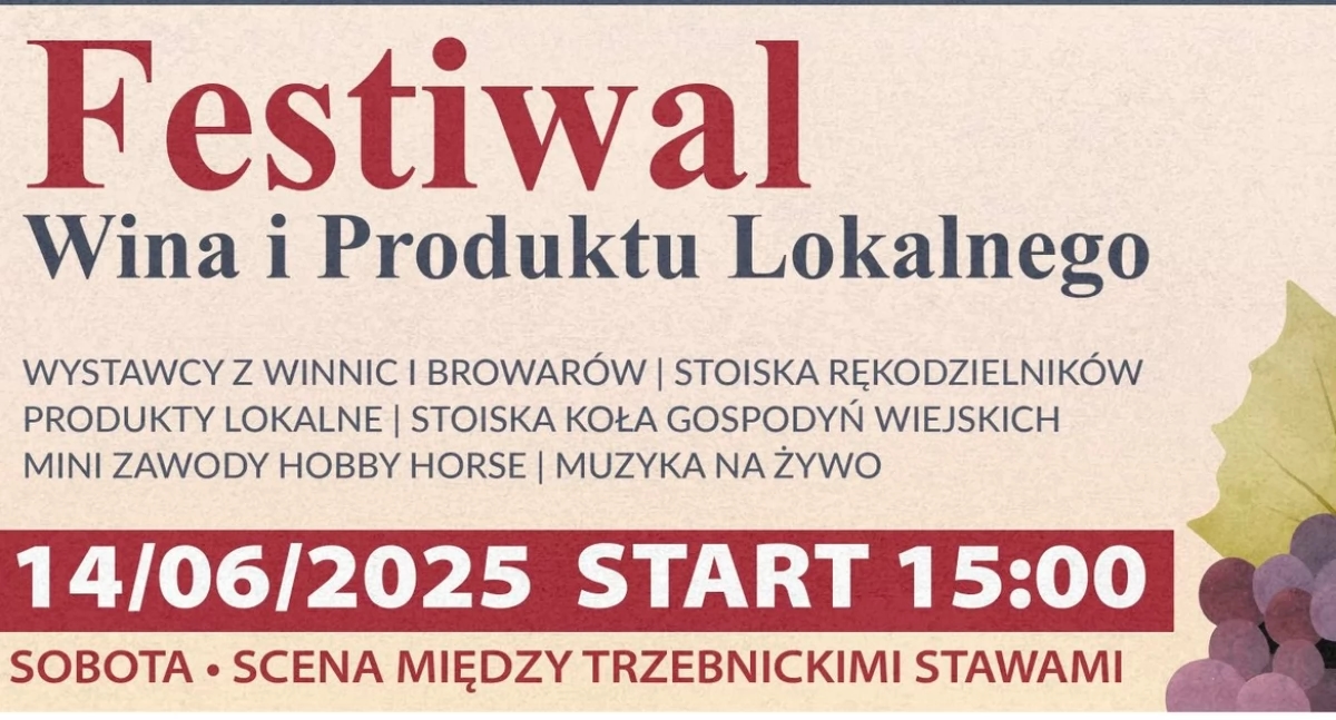 Festiwal wina i produktu lokalnego w Trzebnicy