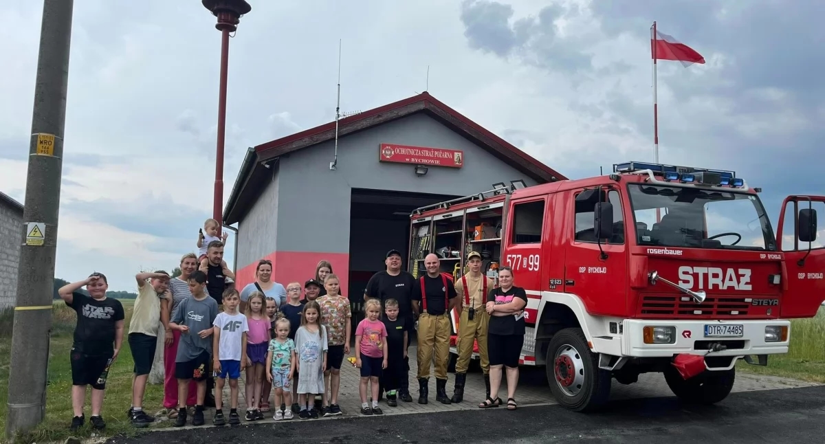 Dia das Crianças dos Bombeiros em Kęda